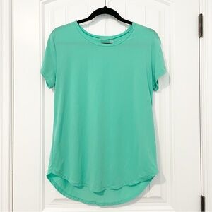 Zella Green Workout Crewneck T-shirt Size Medium